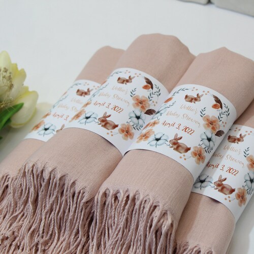 pale pink pashmina shawl
