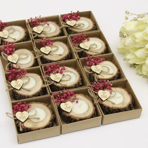 50 piezas de obsequios de boda para invitados al por mayor / obsequios de boda rústicos / regalos personalizados / obsequios de despedida de soltera / obsequios de agradecimiento