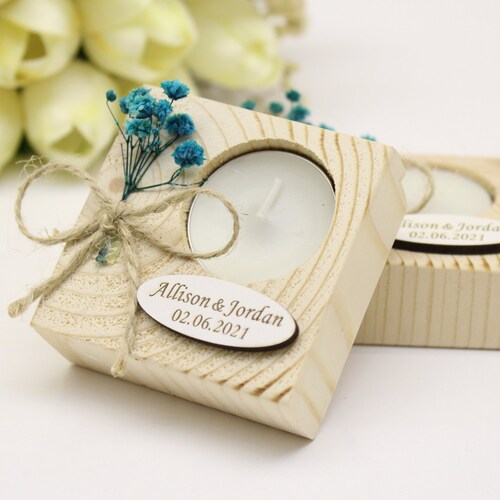 Bulk Christmas Gifts for Guests Christmas Favors Wooden Etsy