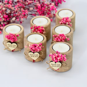 Personalized Wedding Favors for Guests in Bulk, Rustic Wedding Favors, Bridal Shower Favors, Wedding Candles Favors, Christmas Wedding Favor