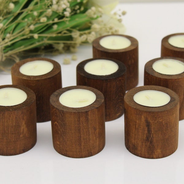 Rustic Candle Holder Etsy