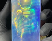 Shimmering Spaceman - 3D Glass Laser Hologram