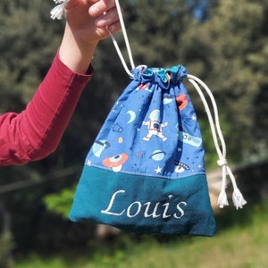 Snacktasche Spezielle Innenausstattung für Lebensmittelkontakt, wasserdicht - Personalisierbar - Nasse Badehose Pooltasche - Leicht zu reinigen