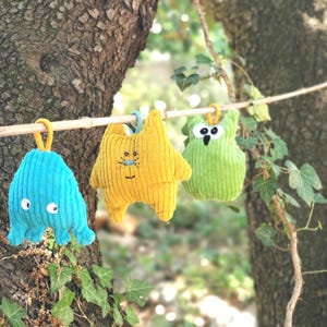 MINI Porte clé Fait-Main - Peluche Porte-bonheur
