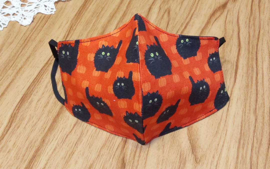 Face Mask Halloween Mask Adult and Kids Size Etsy