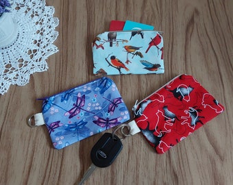 Change purse, coin purse wallet, coin pouch, money bag, Keychain coin purse