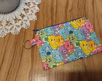 Fabric coin purse, change purse, card holder
