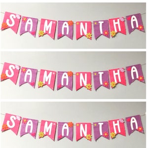 Custom Felt Garlands
