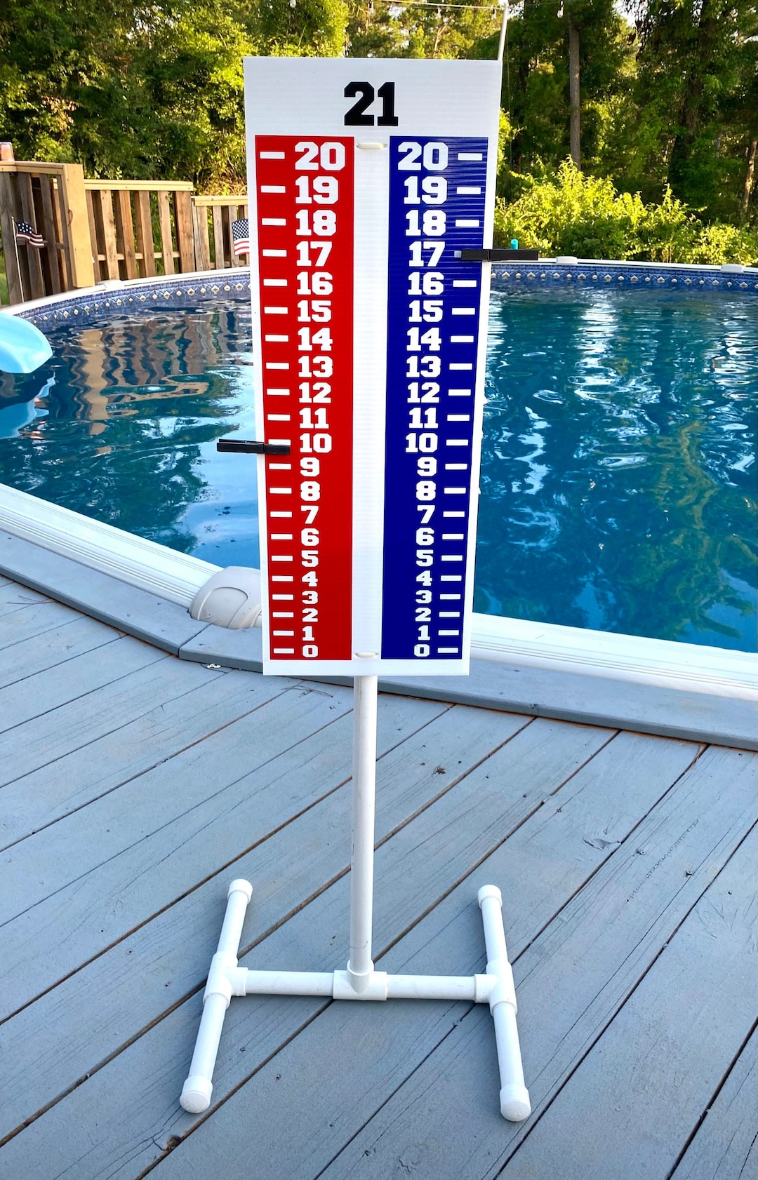 Scoreboard Score Keeper Cornhole Scoreboard WITH STAND Cornhole