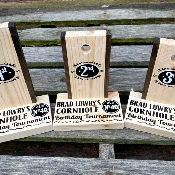 Cornhole Board Trophies Cornhole Tournament Trophies Corn Hole Boards Outdoor Games