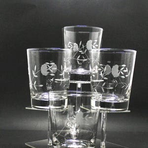 Princess House Heritage Collection Rocks/Tumbler Glasses (Set of 4)
