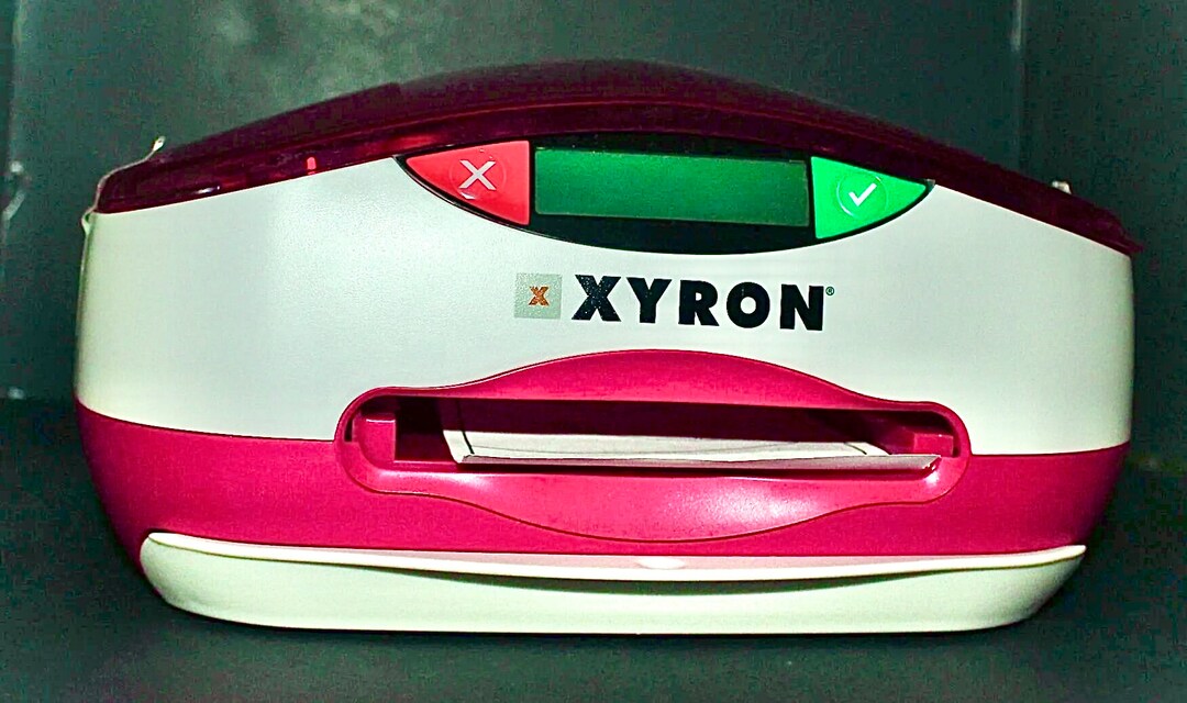 Xyron Pink Personal Cutting Machine Etsy