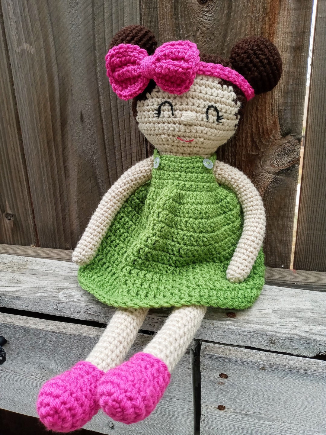 Custom - Handmade Rag Doll - Gracie Doll - Crochet Plushie - Etsy