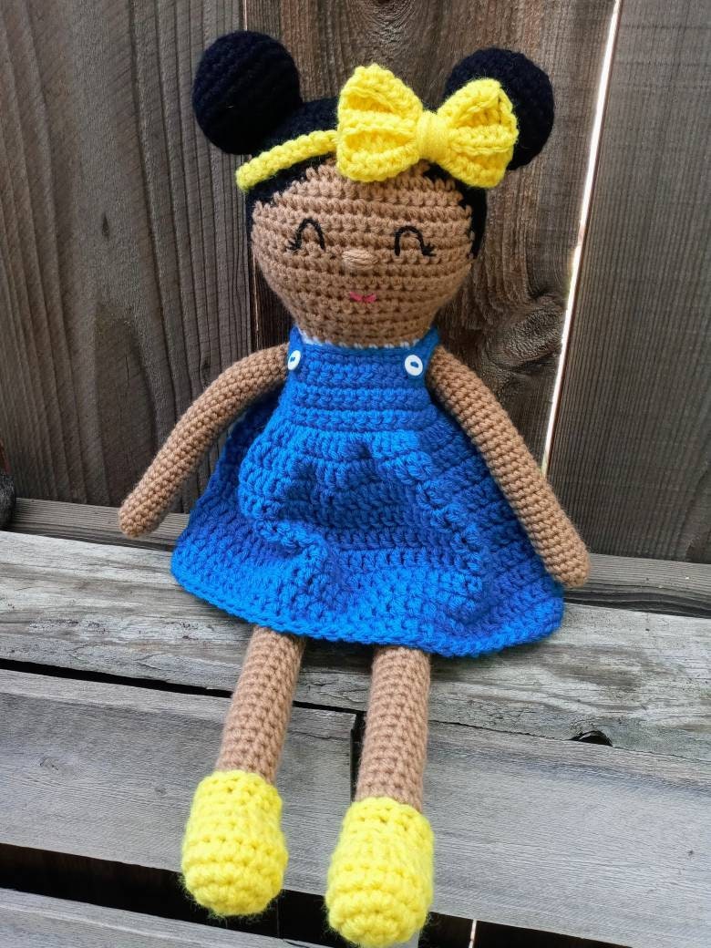 Custom Handmade Rag Doll Gracie Doll Crochet Plushie - Etsy