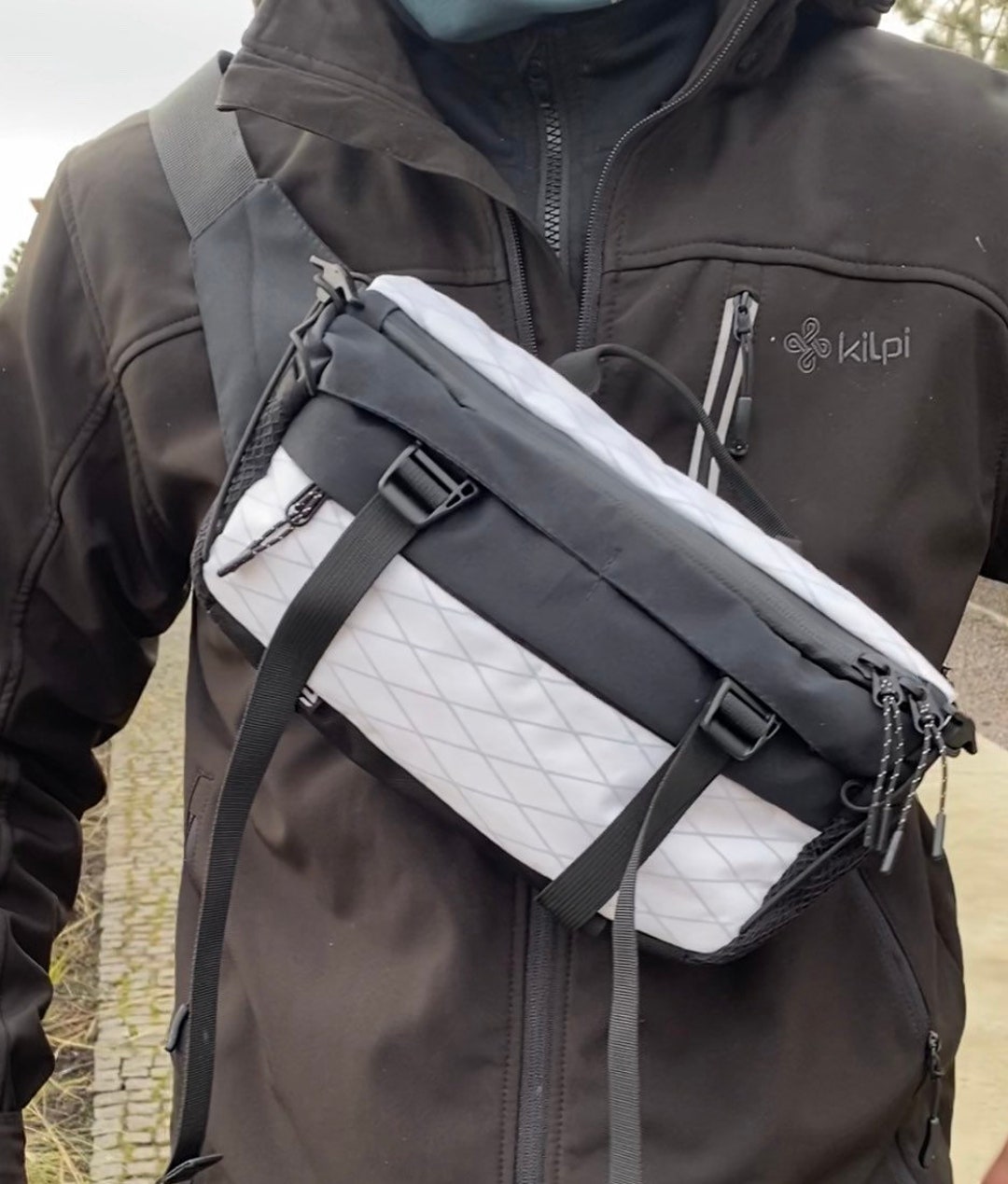 Bicycle Fanny Pack, Handlebar Bag, Tech Slings, Waist Bag, BATBAG Etsy