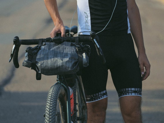 SAUCE CYCLE  BAR BAG X-PAC グレー SAUCE CYCLE BAR BAG X-PAC グレー - メルカリ