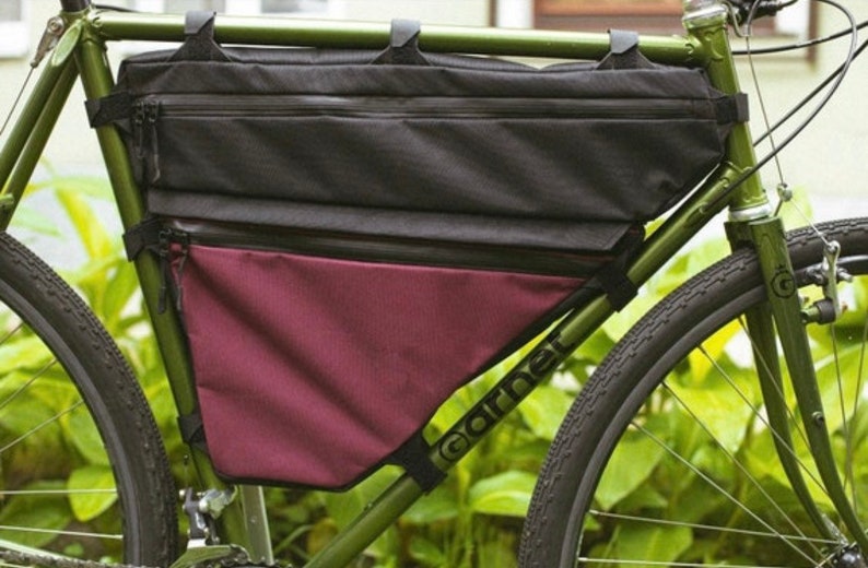 Custom frame bag with two parts image 8