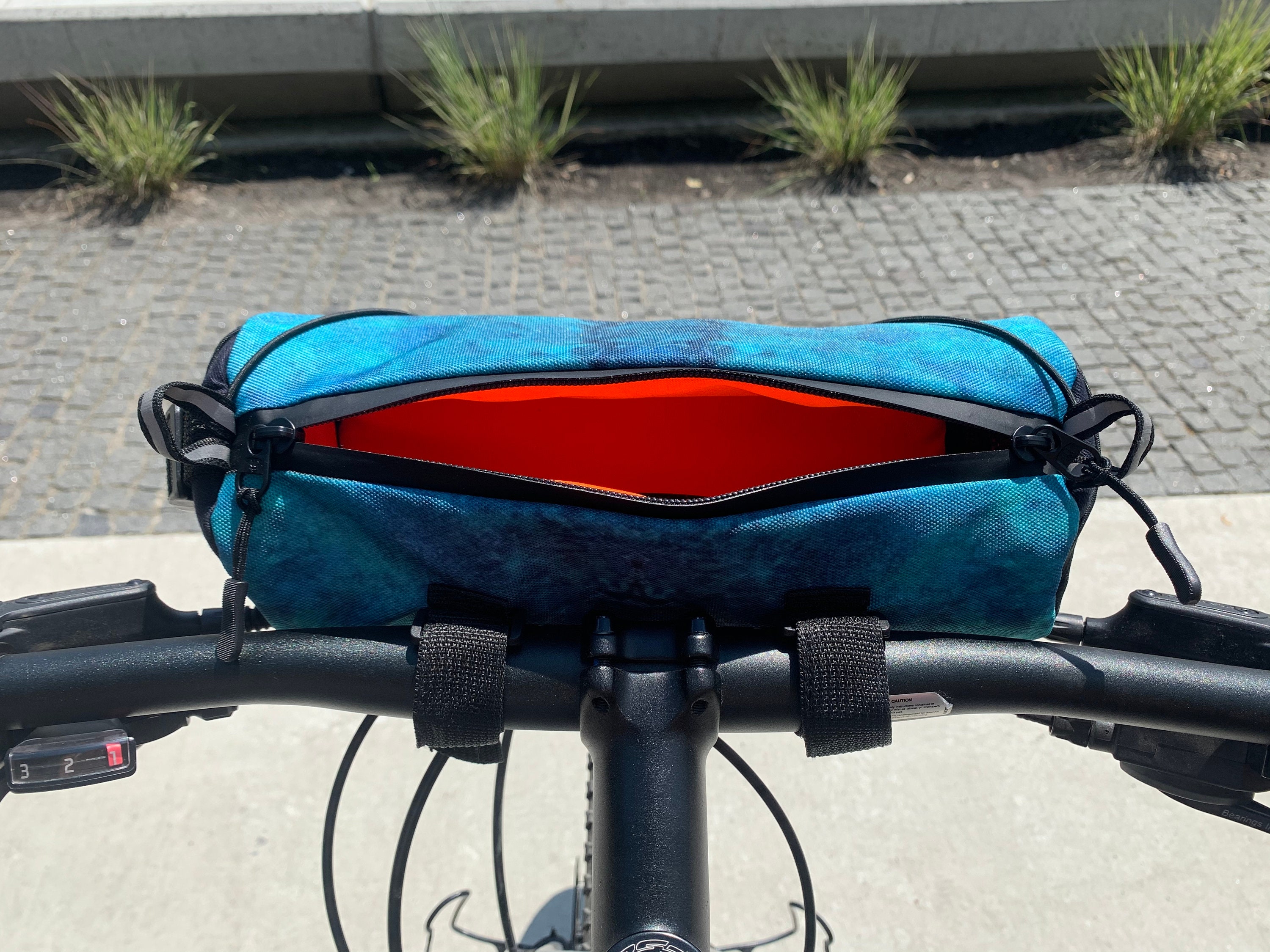 Burrito bag. Cycling Handlebar Bag Etsy