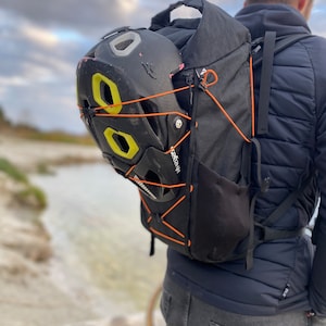 Backpack ABRAM 23 for everyday from X-pac or CorDura black