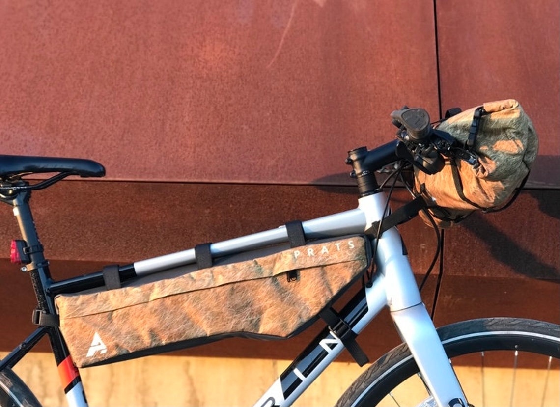 Frame bag pack for bike travel/backcountry/touring/gravel Etsy