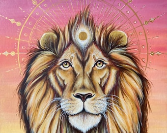 The Lion 12”x16” (A3) archival pigment print
