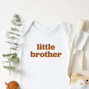 Little Brother Baby Onesie®, Little Brother Shirt, Big Brother Announcement Shirt, Big Brother Little Brother, Pregnancy Announcement Tees