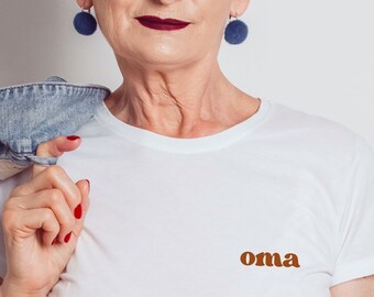 Mormor-tröja, mormorspresenter, tröja för mormor, mormor-t-shirt, tillkännagivande-tröja, mormor-tröja, graviditetsavslöjande för mormor tysk mormorspresent, present till ny mormor