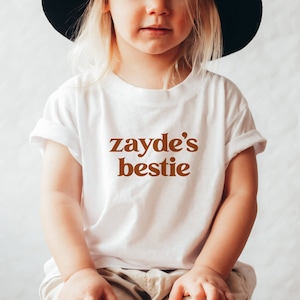 Zayde&#39;s Bestie Onesie® Jewish Grandpa Gift Jewish Father&#39;s Day Gift for Grandpa Birthday Gift for Zayde I love Zayde Hannukah Chanukah Gift