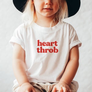 Heart Throb Boys Valentine&#39;s Day Tshirt, Valentine&#39;s Day Onesie® Valentine Kids Shirt, Valentine Shirt for Boys Toddler Baby Valentine Tee