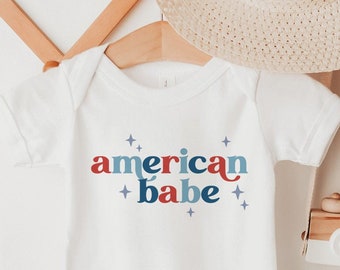 Mono de bebé del 4 de julio®, conjunto retro para bebé del 4 de julio Mono del 4 de julio® conjunto para bebé del 4 de julio niño conjunto para bebé del 4 de julio niña