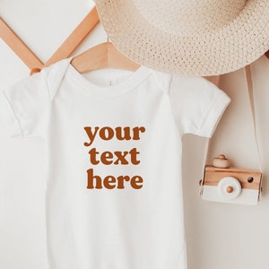 Custom Onesie® Personalized Gift Onesie® Pregnancy Announcement Onesie® Custom Kids Tee Baby Personalised Custom Baby Onesie® for Girl Boy