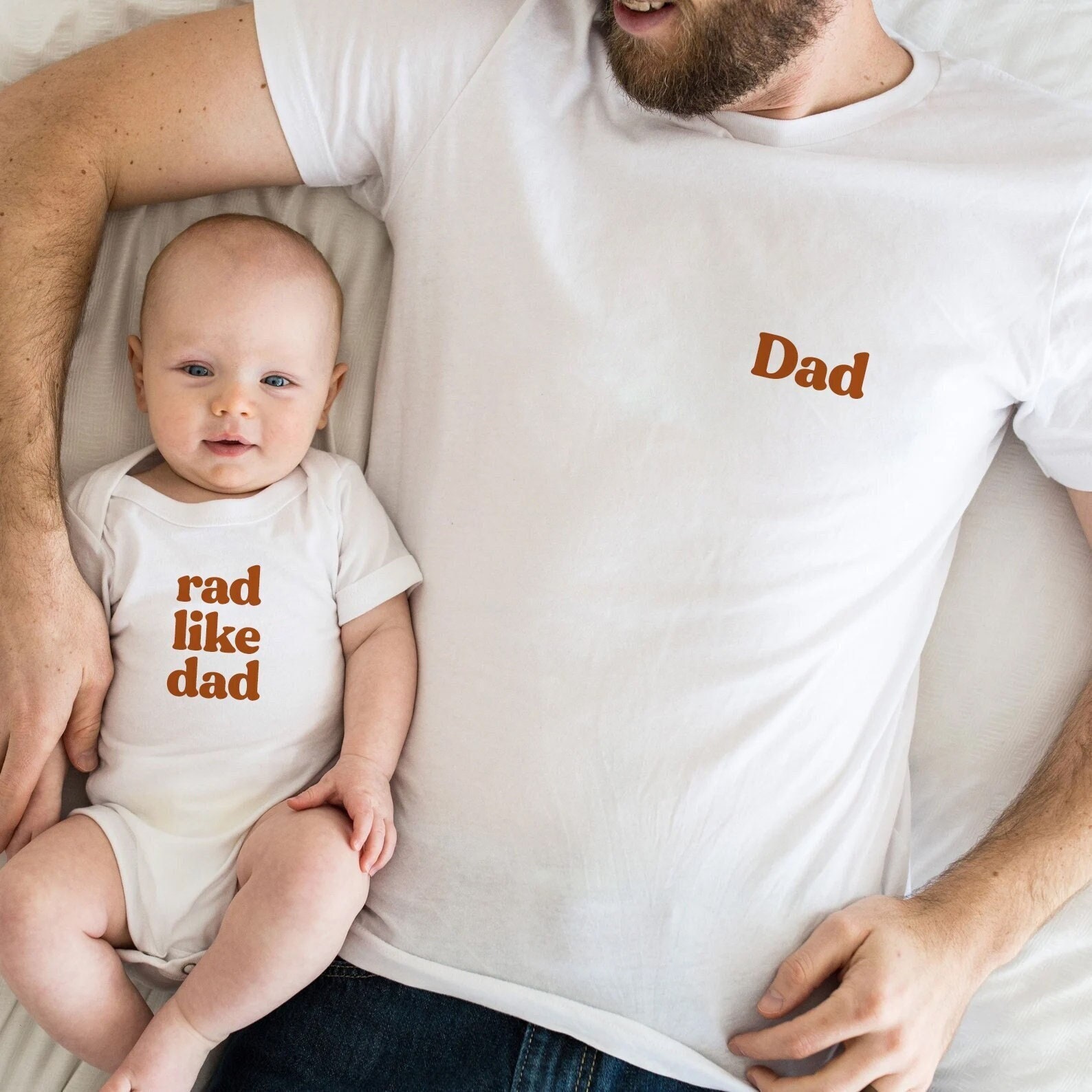 Birthday Gifts Rad Like Dad Shirt Kleding Unisex kinderkleding Tops & T-shirts Kid Shirts Dad Presents Cute Kids Shirts Toddler Shirt Fathers Day 
