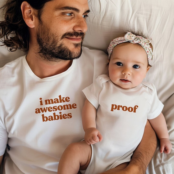 Baby daddy matching shirts hotsell
