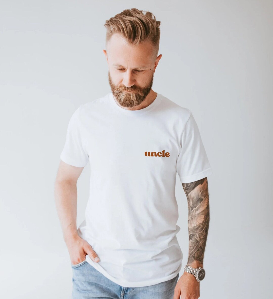 Uncle Shirt, Shirt for Uncle, Uncle Tshirt, Uncle Gift Niece Nephew ...