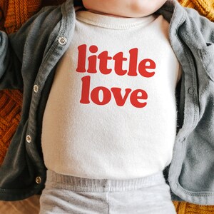 Little Love Kids Valentine Shirts, Valentine&#39;s Day Onesie® Valentine Kids Shirt, Girls Valentine Shirt, Boys Valentine Tshirt Baby Valentine