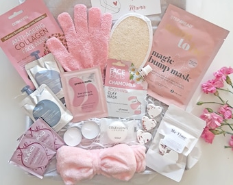 LUXURY MUM to BE Pregnancy Spa gift box, Baby mama pamper hamper, mummy to be self care gift set, New baby arrival gift, Bump to baby hamper