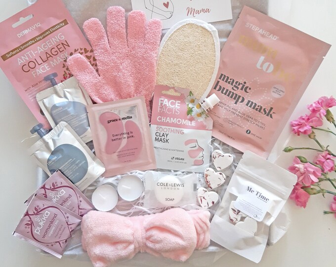 LUXURY MUM to BE Pregnancy Spa Gift Box, Baby Mama Pamper Hamper, Mummy ...