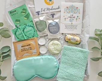 EID MUBARAK gift box, Islamic Spa gift box for women, Muslim Birthday pamper hamper gift set for her, Self care package, Ramadan Mubarak