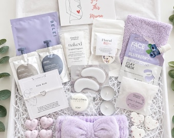 ULTIMATE NEW MUM Pregnancy Spa gift box, Baby mama pamper hamper, new mummy self care gift set, New baby arrival gift, new mum hamper box
