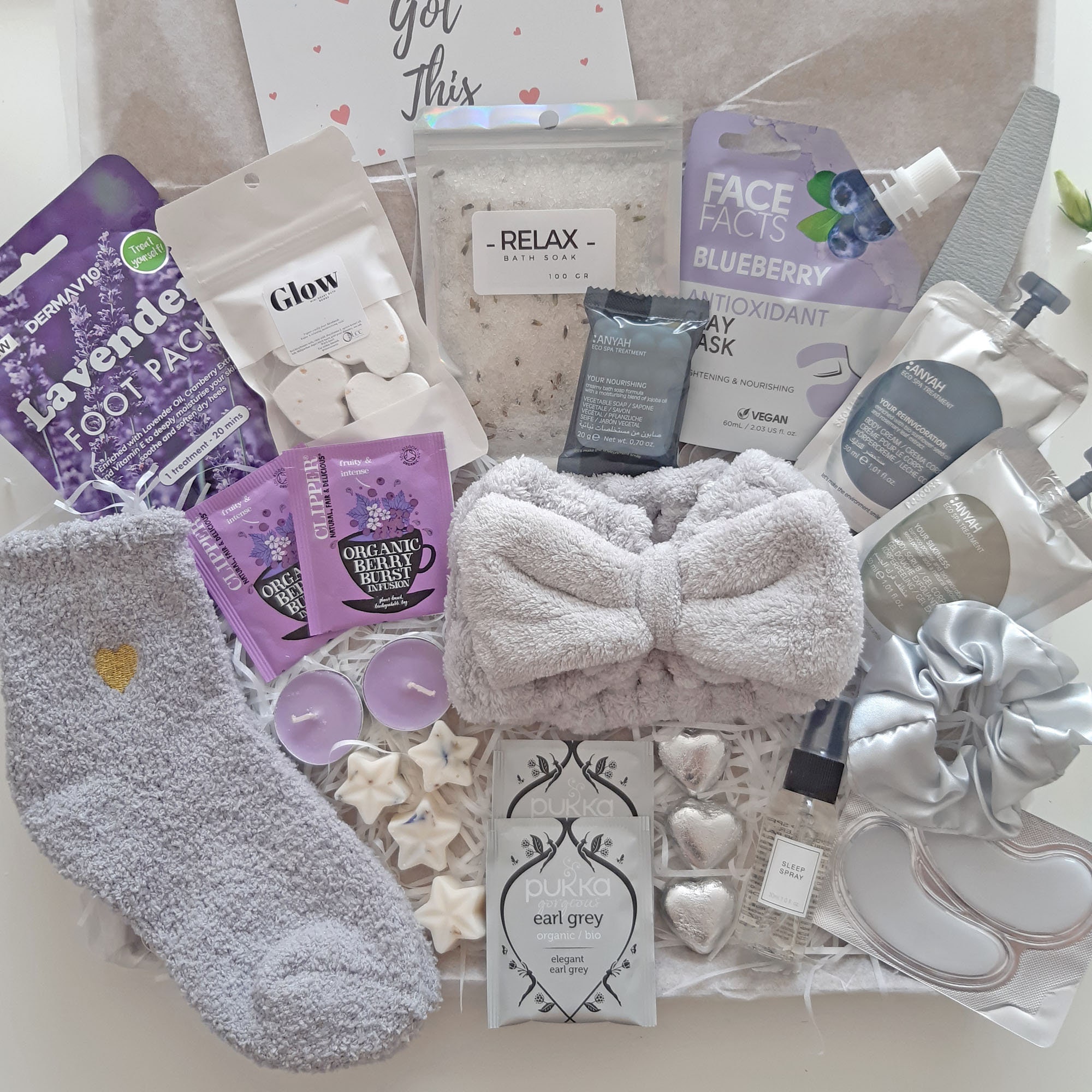 COSY SELF CARE Spa Gift Box for Women, Self Care Package, Birthday ...