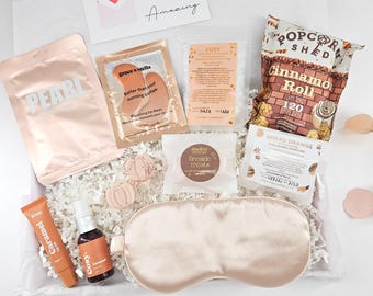 AUTUMN PAMPER GIFT Box for Her, Cosy Self Care Hamper, Relaxation Gift for Women, Thinking of You Gift, Birthday Gift for Her