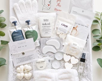 MUM TO BE Pregnancy announcement Spa gift box, new baby announcement pamper hamper, New mum self care gift set, baby shower, maternity gift