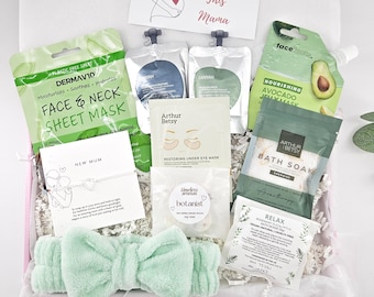 NEW MUM GIFT Box, New Mum Pamper Hamper, Postpartum Self Care Gift, New Baby Gift for Mum, Maternity Leave Gift, Spa Gift Box for Her