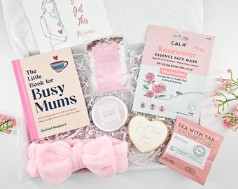 NEW MUM Gift Box, Postpartum Care Package, New Mother Gift, New Mum Pamper Hamper, Self Care Gift for Mum, New Baby Mum Gift, Mum to Be Gift