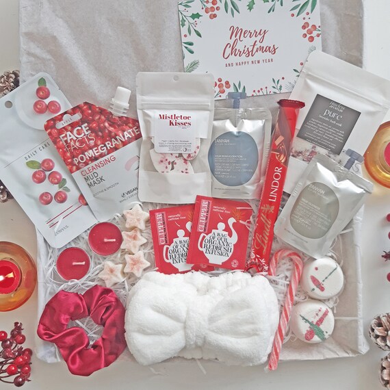 CHRISTMAS SPA Pamper Geschenkbox für sie, Secret Santa Self Care Box, Damen  Pamper Box, Frauen Weihnachtsgeschenkideen, Spa Geschenk -  Österreich