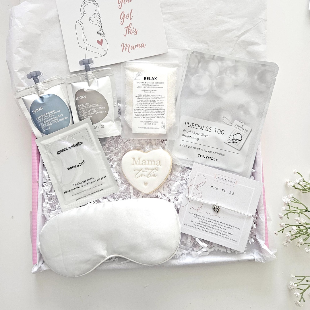 BABY MAMA Pregnancy Spa Gift Box, Mum to Be Pamper Gift Hamper — free download