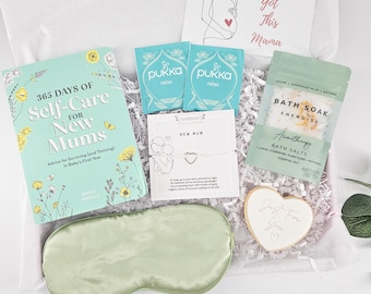 NEW MUM GIFT Box, Postpartum Care Package, Letterbox Gift for New Mum, New Mother Gift, Self Care Pamper Box, Mum to Be Gift