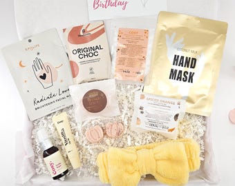 BIRTHDAY GIFT BOX for Her, Autumn Pamper Hamper, Self Care Gift for Women, Cosy Gift Box, Thinking of You Gift, Relaxation Care Package