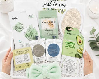 PAMPER HAMPER for Her, Luxury Spa Gift Box, Self Care Hamper for Women, Relaxation Gift, Birthday Pamper Gift, Wellness Care Package