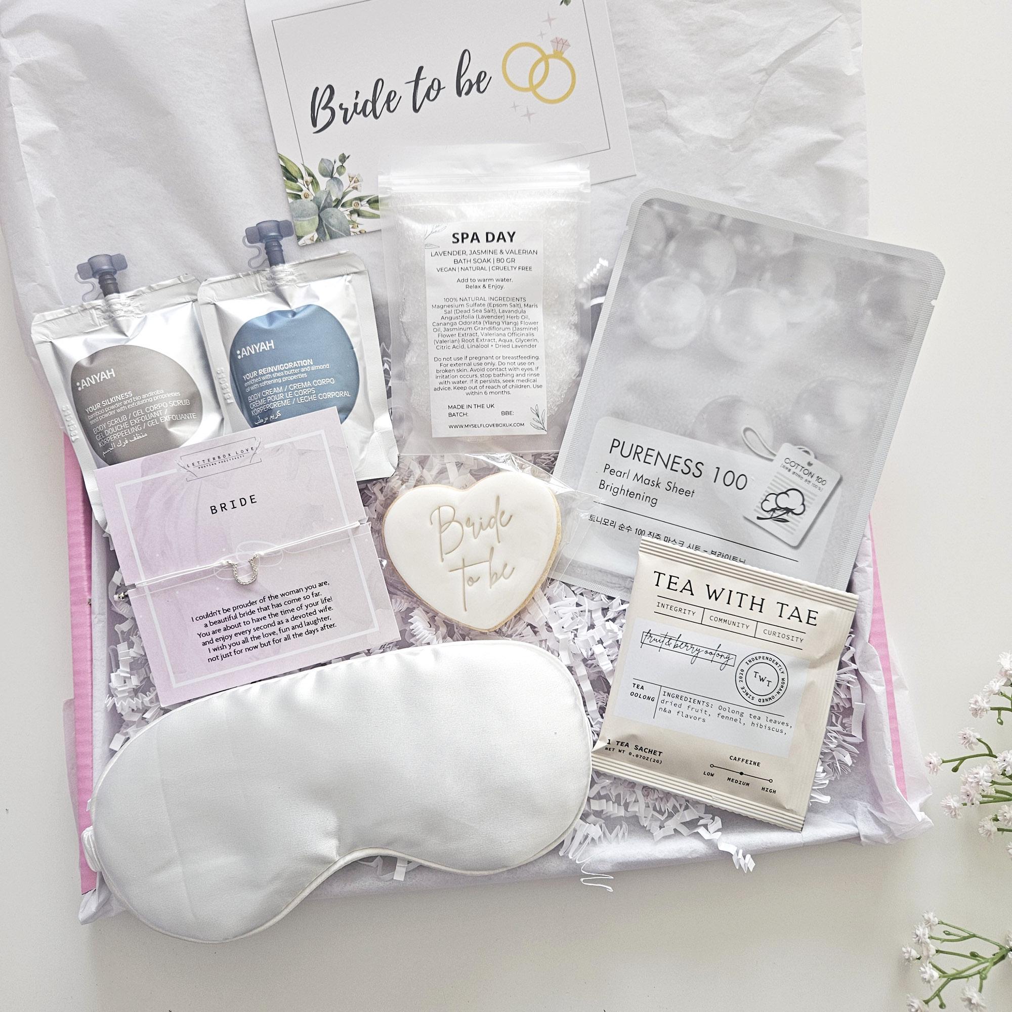 BRIDE TO BE Gift Box | Bridal Pamper Hamper | Engagement Gift | Hen ...
